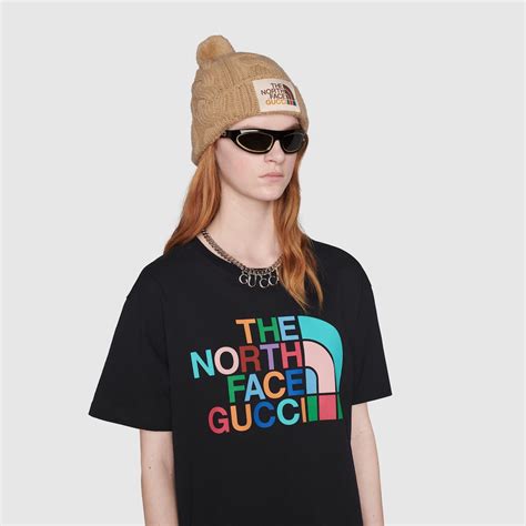 chamarra the north face gucci|gucci north face shirts.